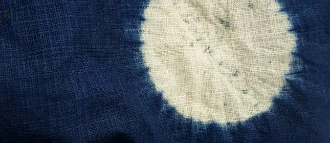 Meine Shibori Übung