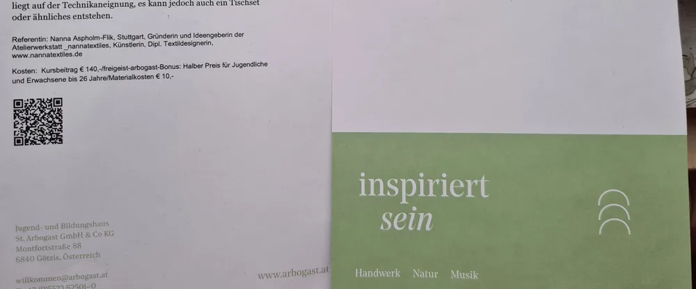 arbogast, götzis: japan inspiriertes sticken im mai