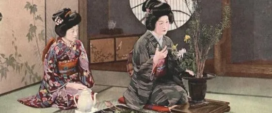 im kriesten garten: es entsteht eine ikebana-ausstellung...