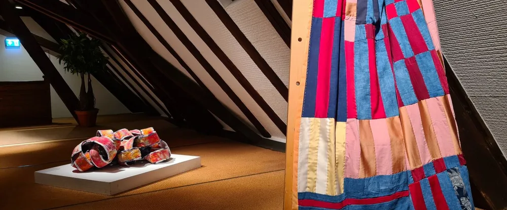 textil-talk in der ausstellung 8. EQT in heidelberg