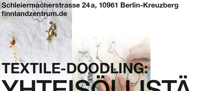 textile doodling im finnland-zentrum berlin am 29.03.2026