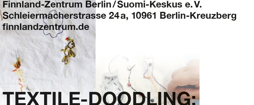 textile doodling im finnland-zentrum berlin am 31.03.2026