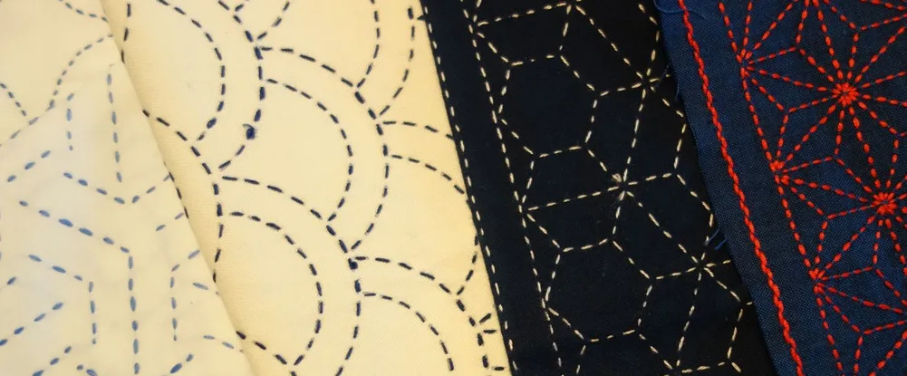 japanisches sticken in stuttgart-west: sashiko und boro