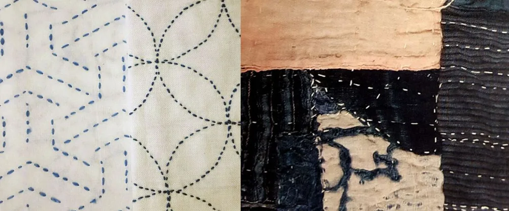 Japanisches Sticken: Sashiko und Boro