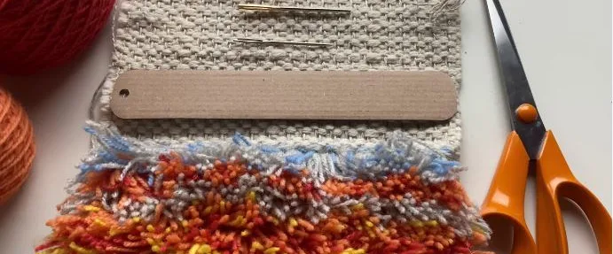 tag 3 _10. etak_ryijy-workshop: wallhanging from finnland
