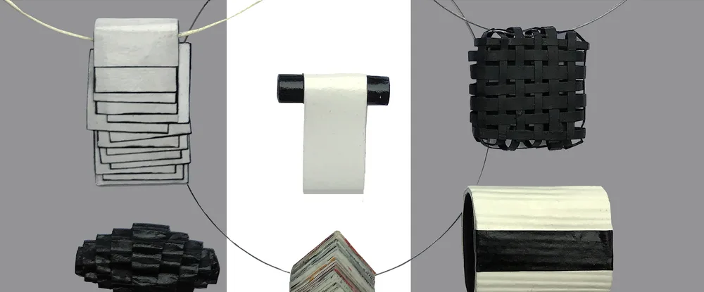 schmuckstücke aus papier