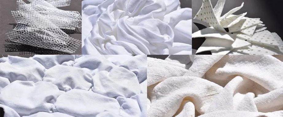 Textile Flächen in 3D